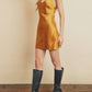 Dress Forum - Sleeveless Satin Mini Dress