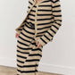 61 Jane - Women's Striped Knit Cardigan