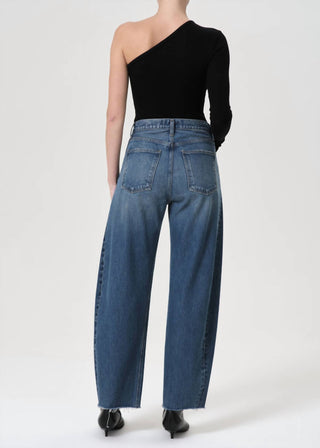 Agolde - Luna High Rise Pieced Taper Jeans
