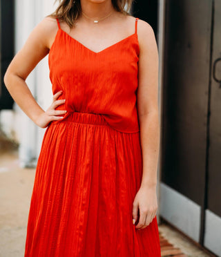 Z Supply - Fiore Crinkle Satin Tank