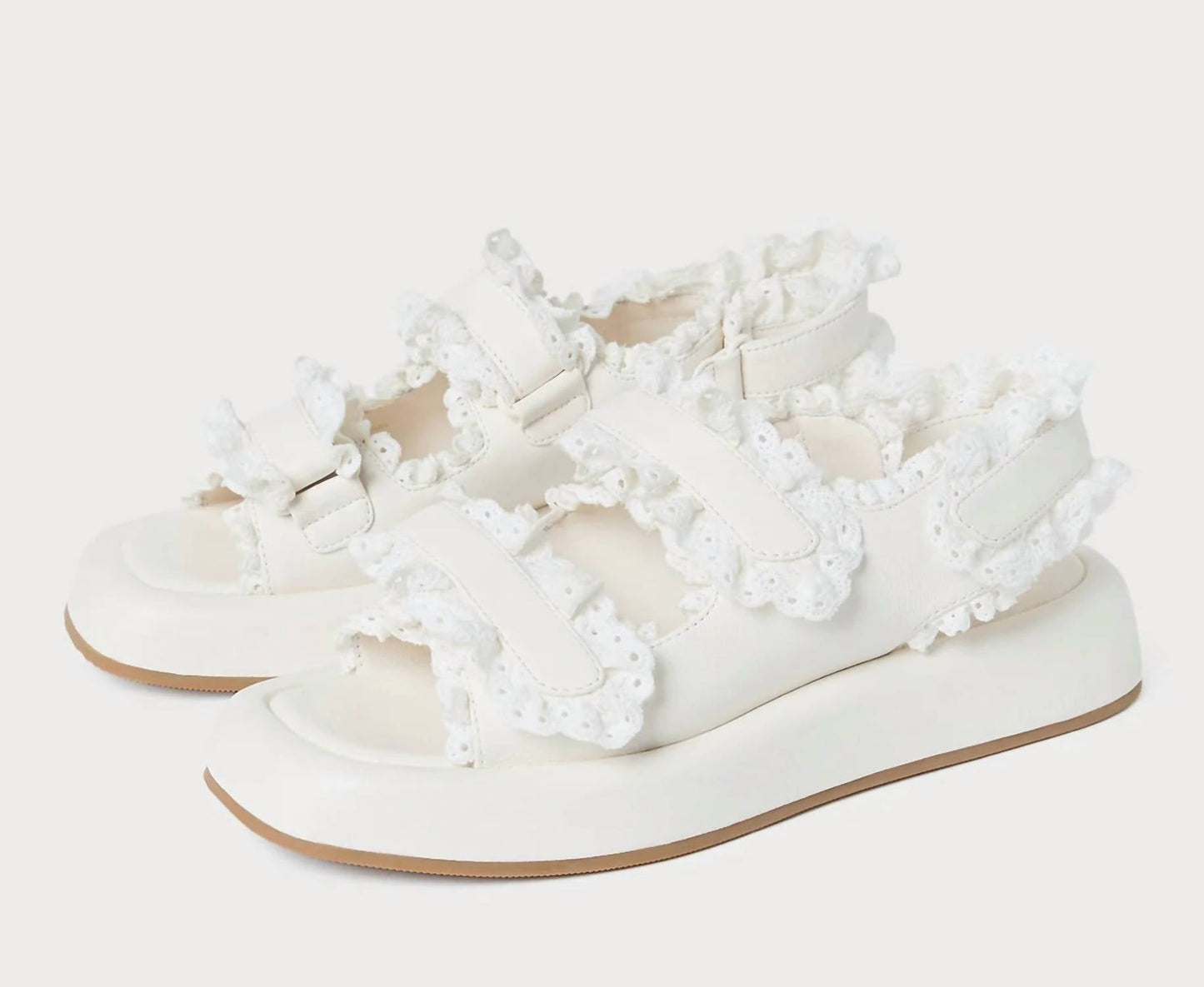 Loeffler Randall - Women's Blaise Two Band Platform Sandal