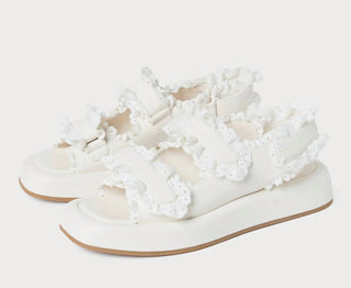 Loeffler Randall - Women's Blaise Two Band Platform Sandal