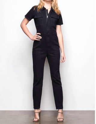 Good American - Denim Front Zip Jumpsuit