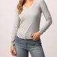 Another Love - Sophie Long Sleeve V-neck Tee