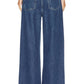 Frame - Super Drape Drawstring Wide Leg Jeans