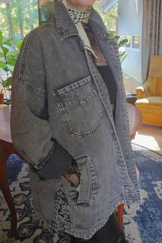 By Together - Woven Washed Denim Jacket