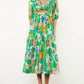 Thml - Twist Detail Floral Maxi Dress