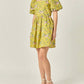 English Factory - Floral Back Cutout Dress
