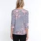 Multiples - Bateau Neck Top