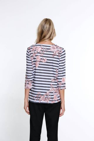 Multiples - Bateau Neck Top