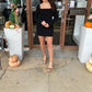 Astr - Calanthe Dress Square Neck Mini Dress