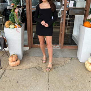 Astr - Calanthe Dress Square Neck Mini Dress