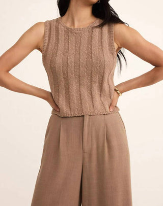 Z Supply - Calan Rib Sweater Cropped Tank