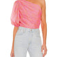Amanda Uprichard - Beckham One Shoulder Top