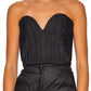 Andres Otalora - Templo Embroidered Corset Top