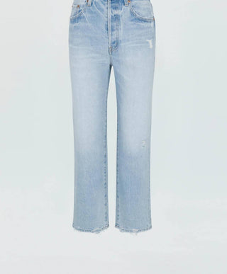 Pistola - Cassie Crop Super High Rise Straight Leg Jeans