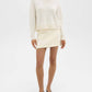 Theory - Tweed High-Waist Mini Skirt