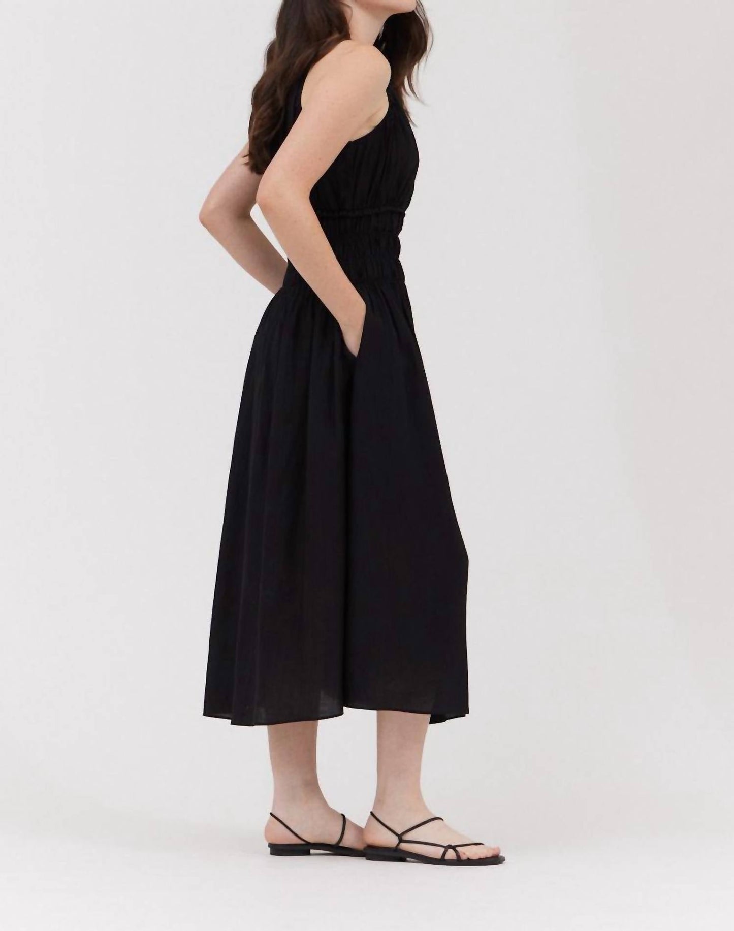 Grade & Gather - Crinkle Maxi Dress