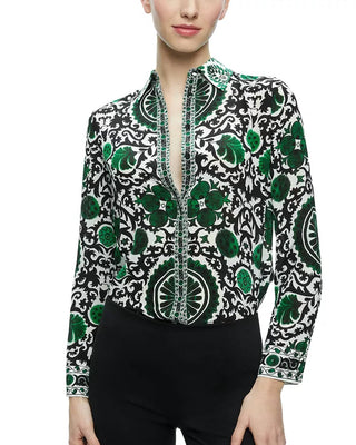 Alice + Olivia - Willa Placket Top