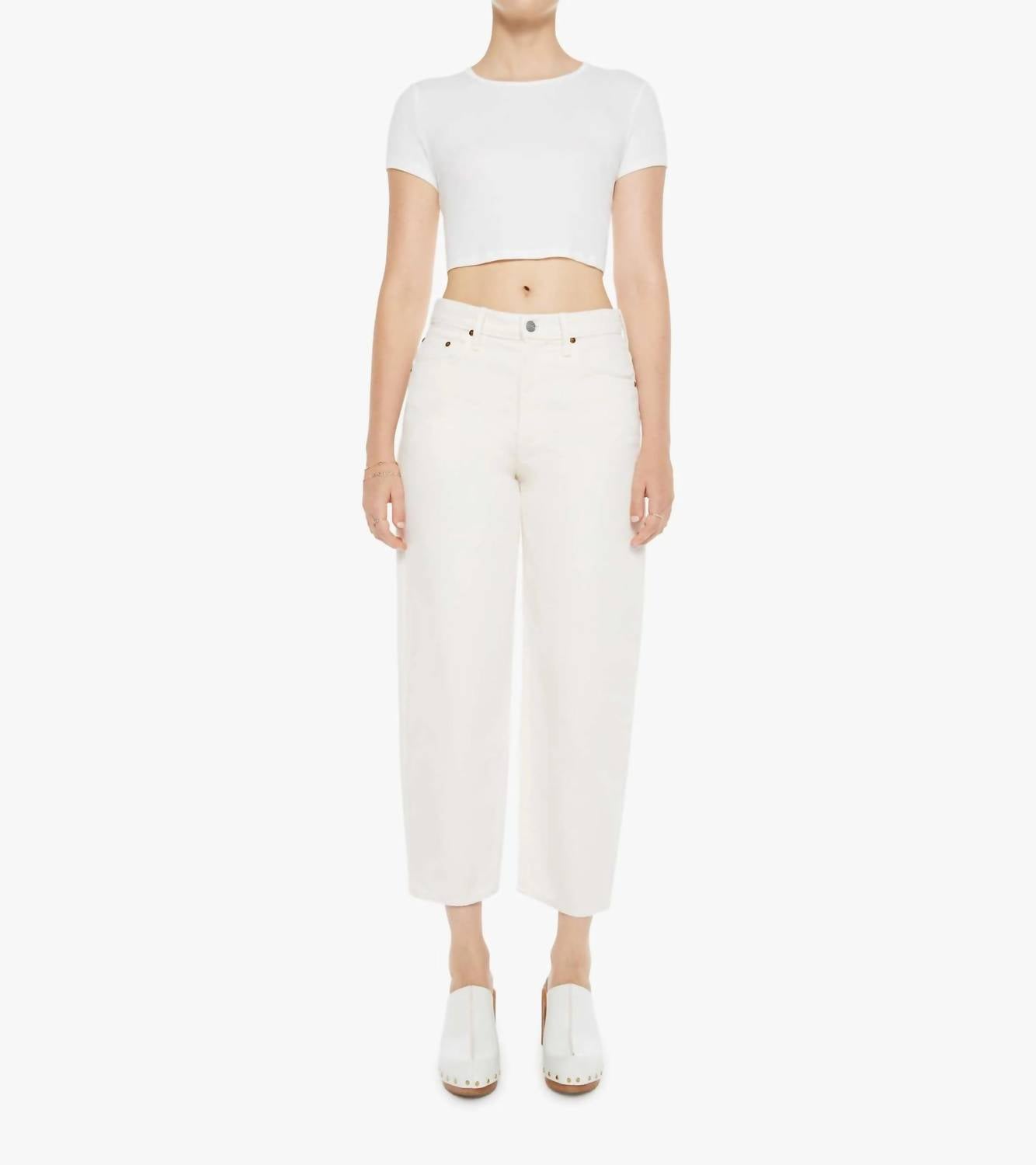 Mother - Peeler Ankle Cropped Jeans