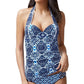 Tommy Bahama - Cowrie Diamonds Underwire Halter Tankini Top - DD-Cup