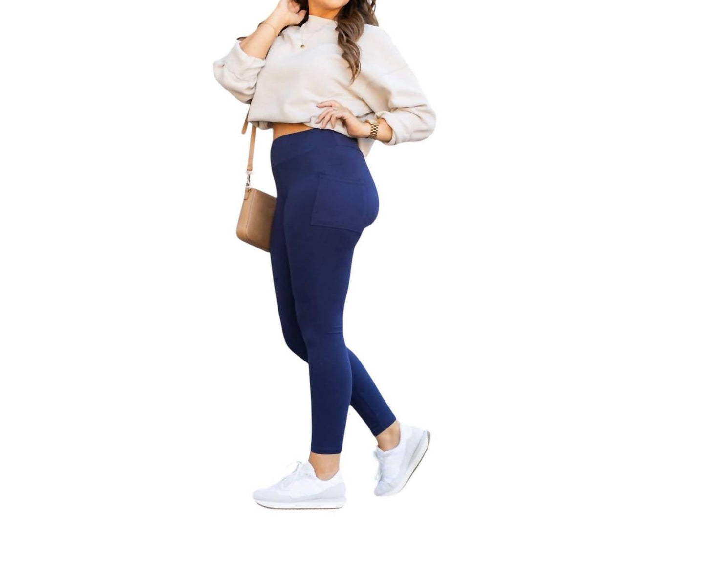 Julia Rose - Full-Length Leggings with Pocket