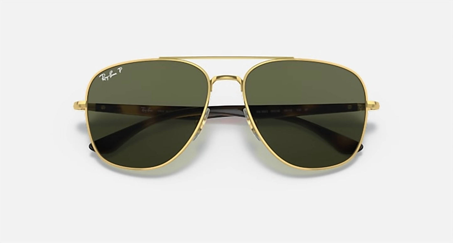 Ray Ban - Square Polarized Sunglasses Rb3683 - 001 - 58