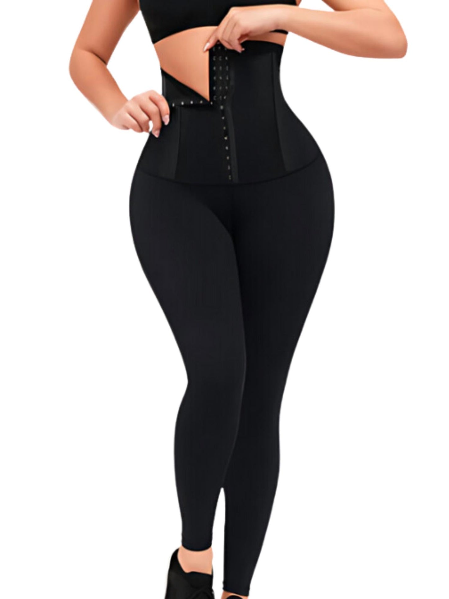 Siluets - Women's Tummy Control Leggings With Powernet & Butt Lift – Ultimate Shaping, Support, And Comfort
