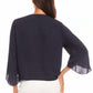 Karen Kane - Daphne Drape Front Crossover Top