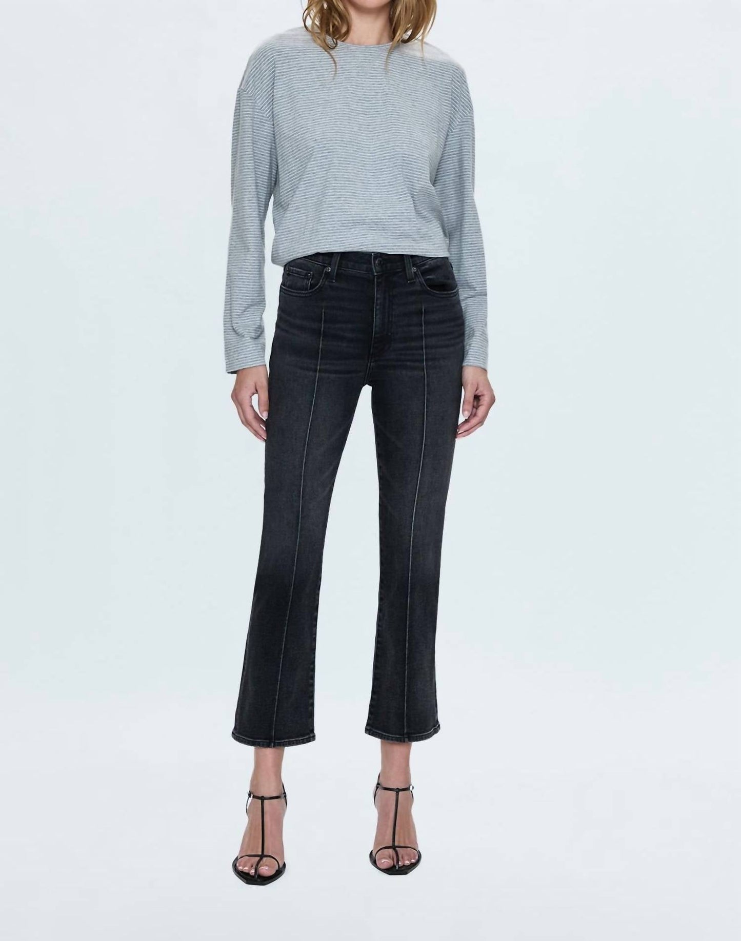 Pistola - Lennon High Rise Seamed Front Boot Jean