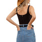 Blu Pepper - Cargo Denim Mini Skirt