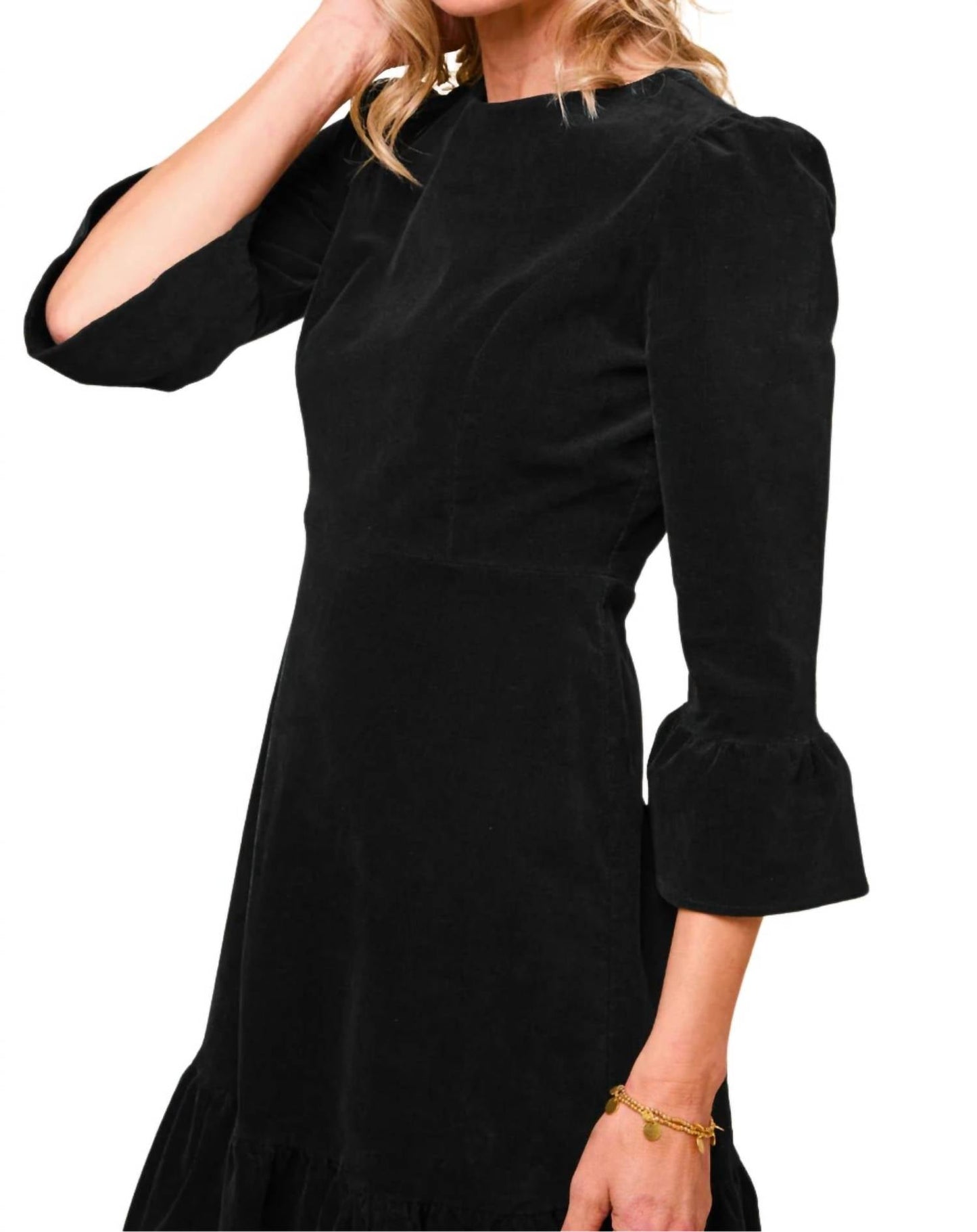 Aspiga - Victoria Short Stretch Corduroy Dress