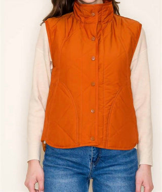 Staccato - Kaye Button Front Textured Vest
