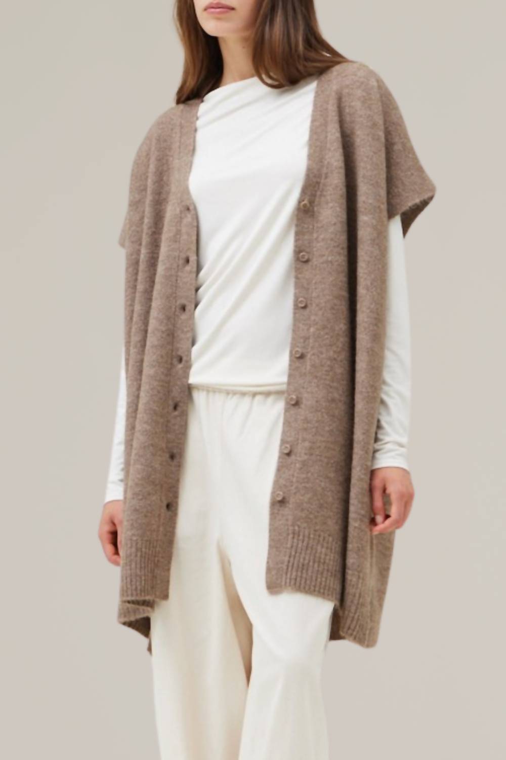 Grade & Gather - long sweater vest