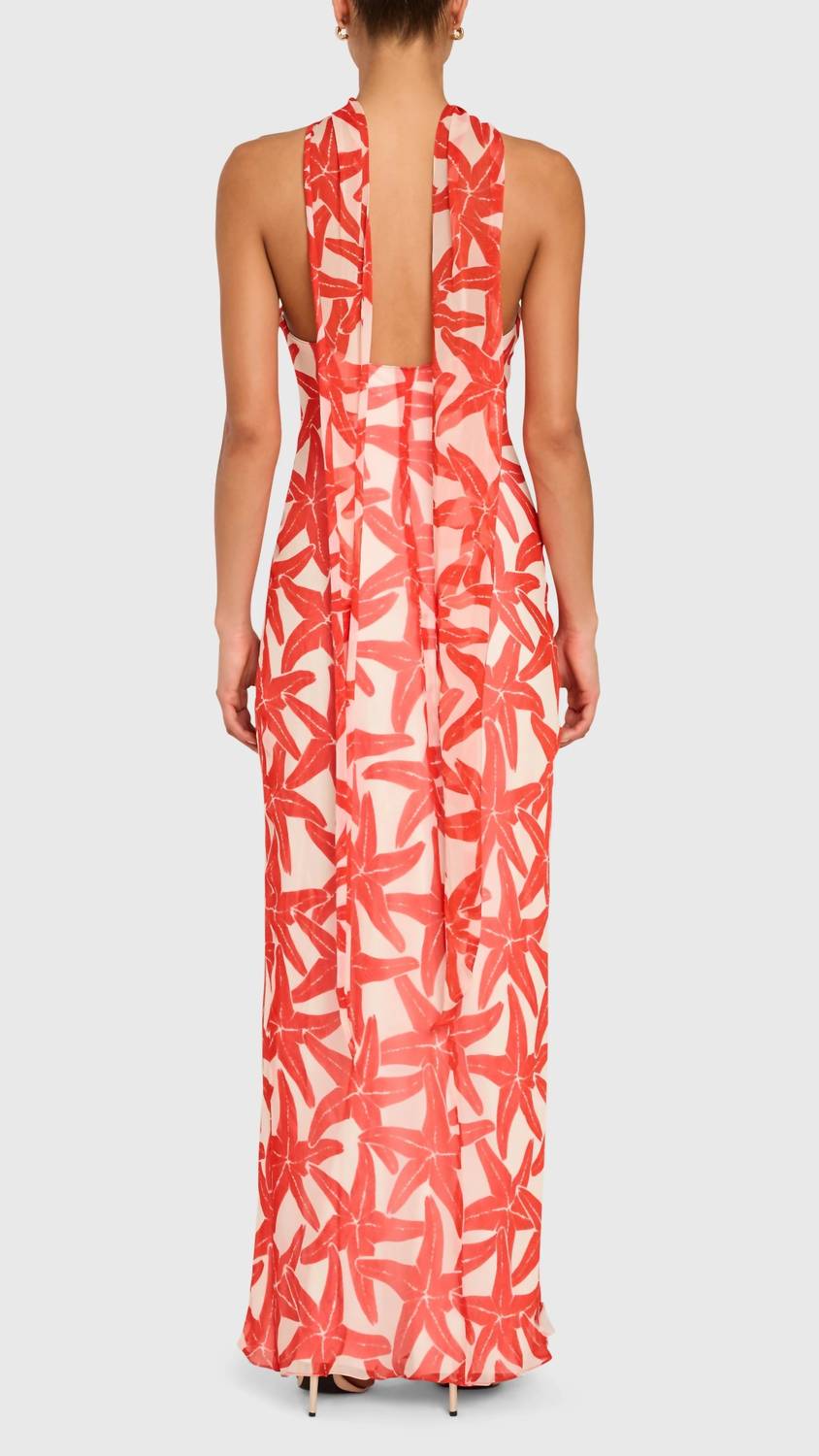 Amanda Uprichard - Ashton Halter Neck Maxi Dress