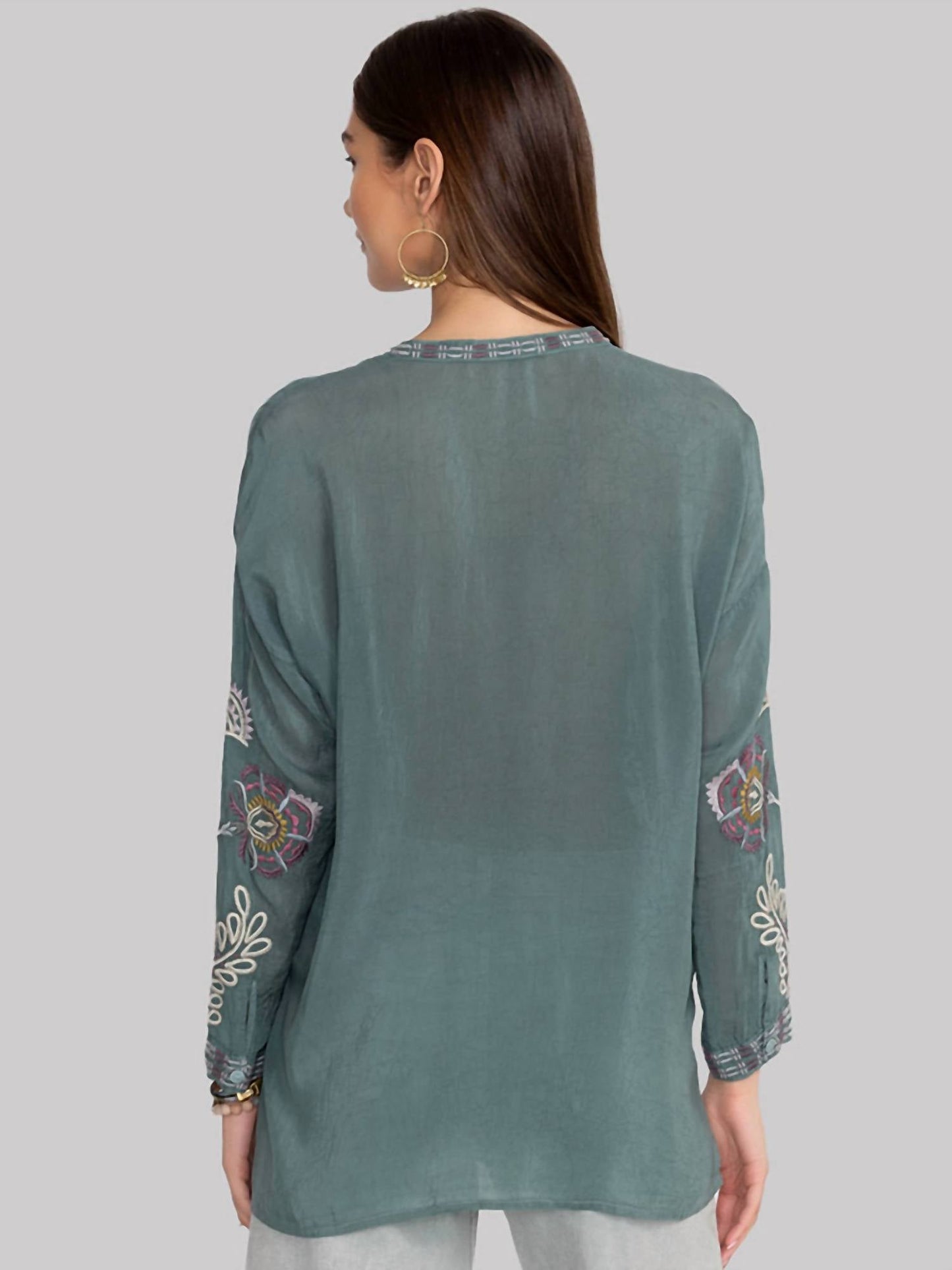 Johnny Was - Slim Audrey Embroidered Tunic