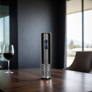 Creative Gifts International - Rechargeable Wine Opener with Corkscrew