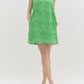 Entro - Sleeveless Floral Appliqué Mini Dress