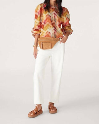 Ba&Sh - Primrose Puff Sleeve Sweatshirt Top