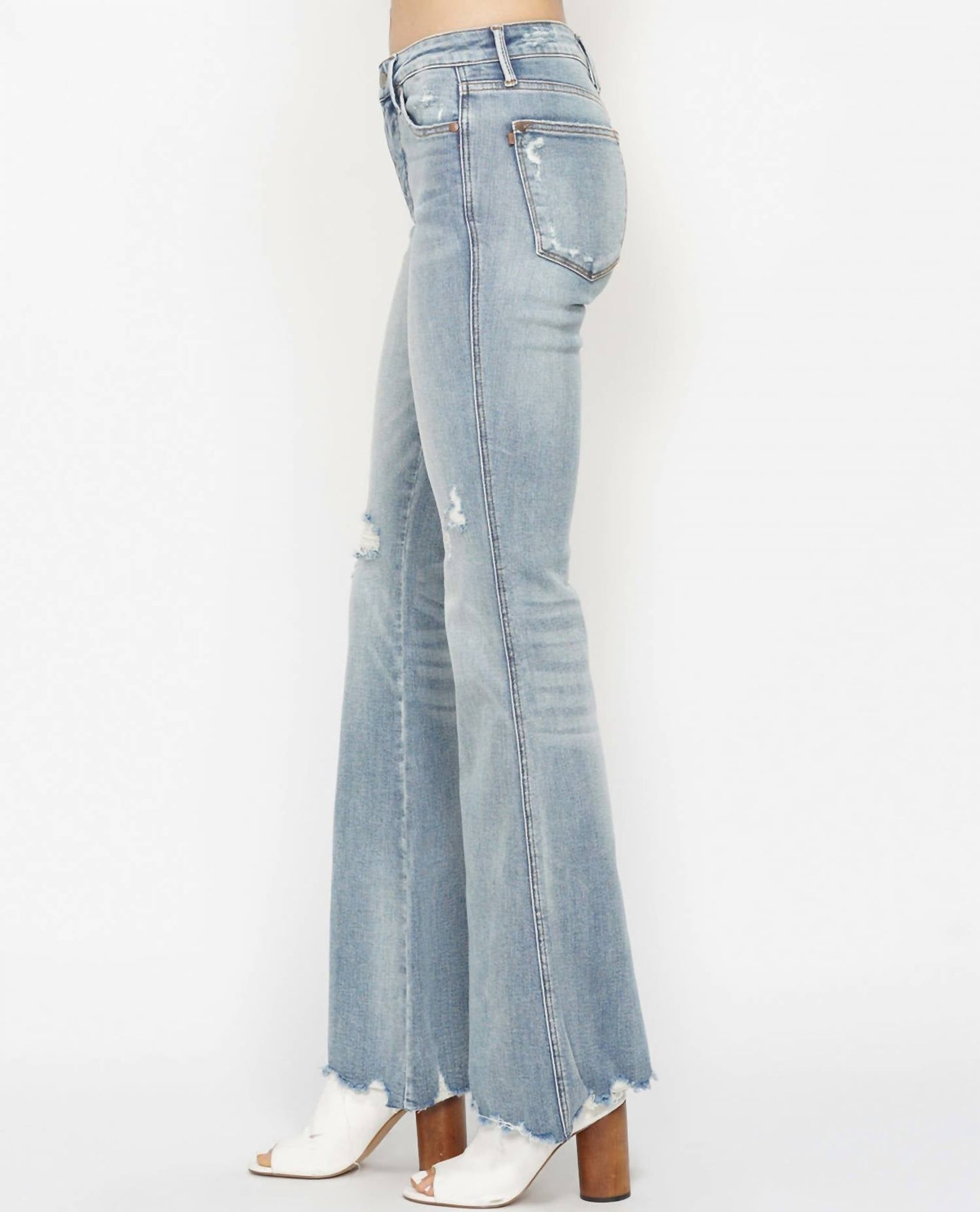 Judy Blue - Tummy Control Destroy Flare Jean