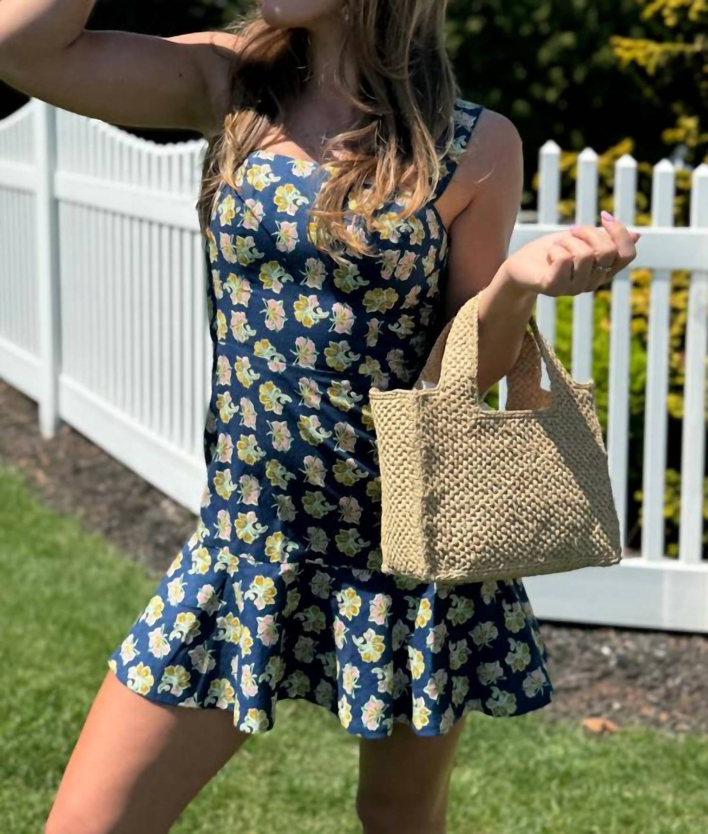 Gilner Farrar - Julia Square Neck Mini Dress