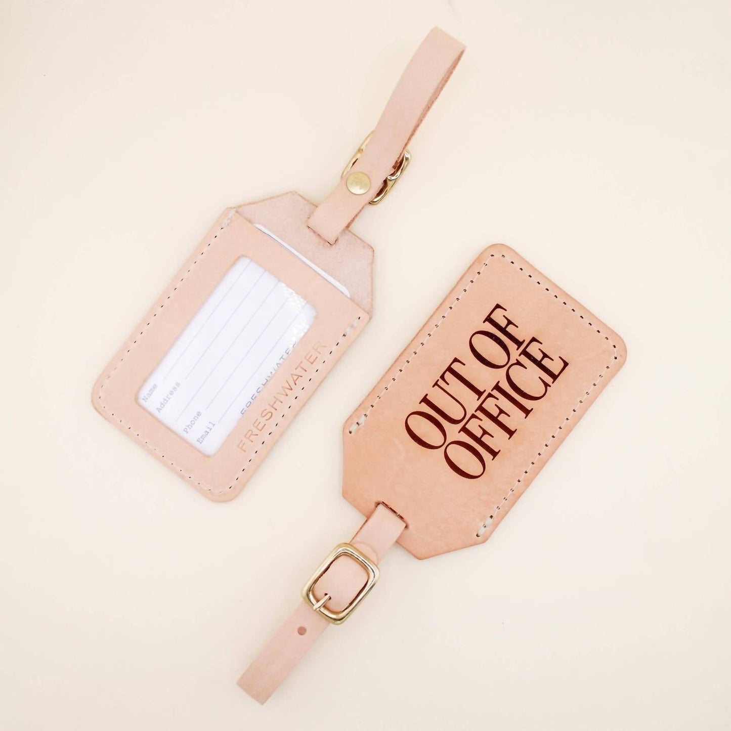 Freshwater Curated Goods - Out Of Office Luggage Tag