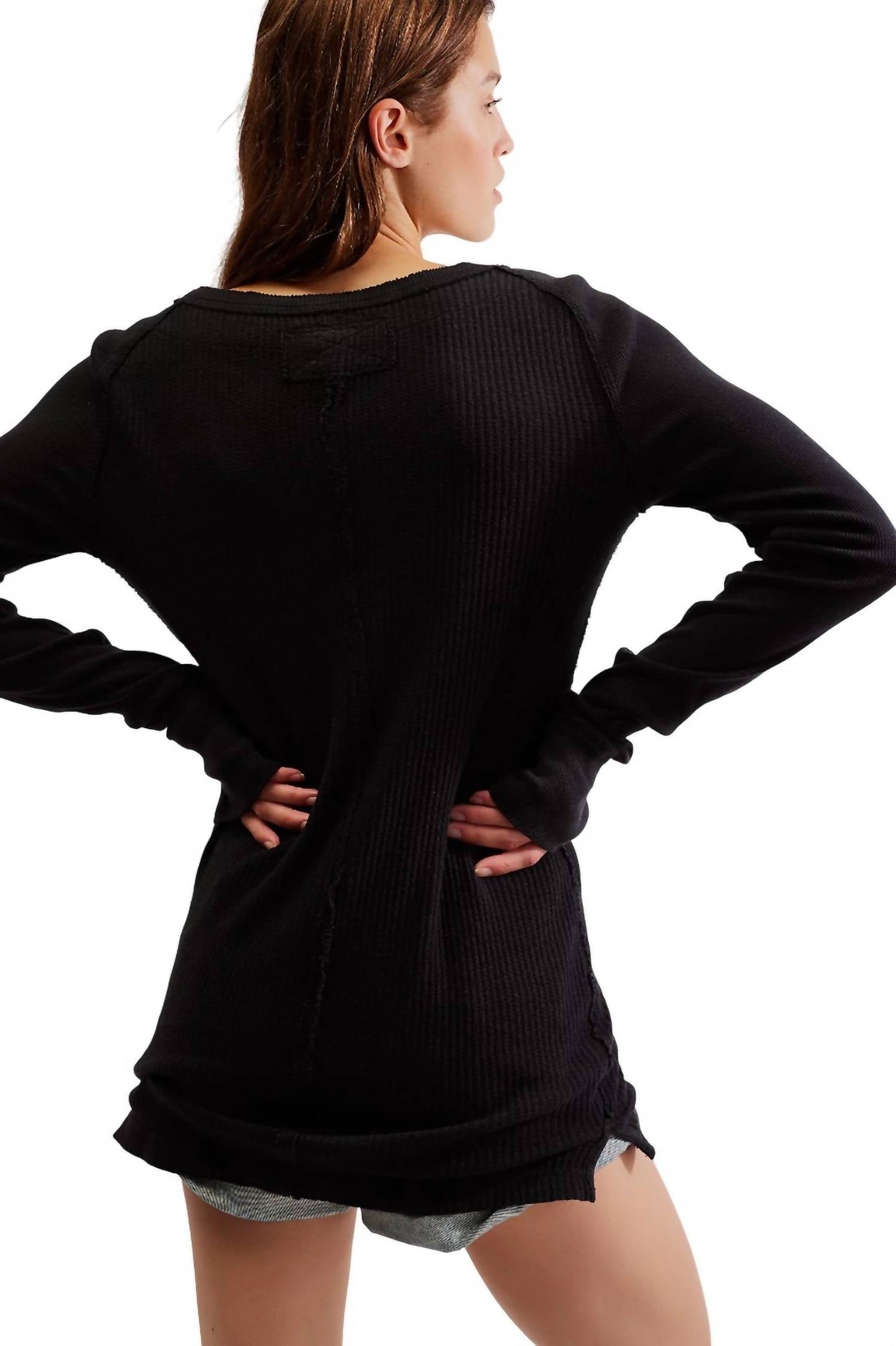 Free People - HONEY B CREW NECK TOP