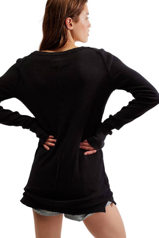 Free People - HONEY B CREW NECK TOP