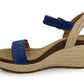 Aetrex - Women's Sydney Quarter Strap Wedge Sandal
