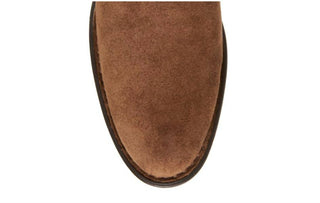 Born - Women's Cotto Back Lace Up Suede Leather Knee High WIDE CALF Riding Boots