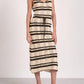 Elan - Stripe Crochet Midi Dress