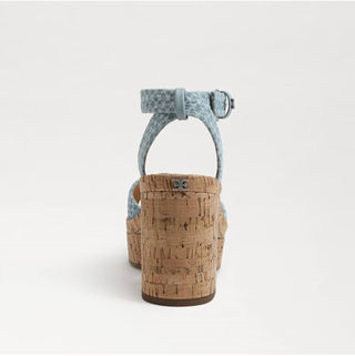 Sam Edelman - Women's Immie Ankle Strap Open Toe Block Heeled Sandals