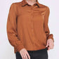 Allie Rose - Coco Scallop Collar Button Down Top