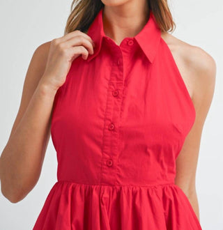 Mable - Nellie Poplin button down Dress